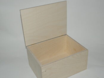 Scatola in betulla da decorare cm 16, 5x9x9