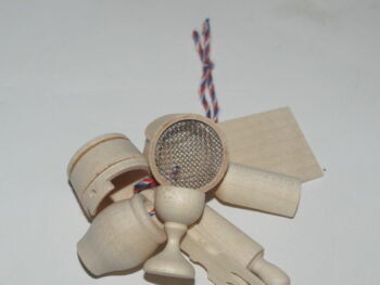 Scaccia guai in miniatura cm 4