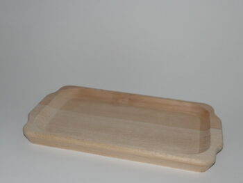 ciotola in legno per polenta con manici