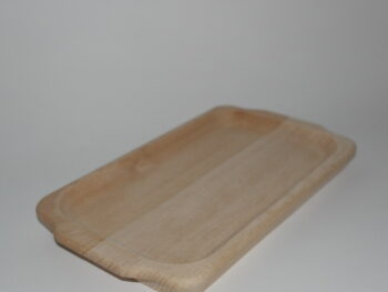 ciotola in legno per polenta con manici