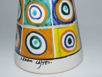 porta fiori in ceramica di castelli