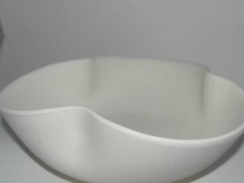 Ciotola in terracotta trifoglio cm 24