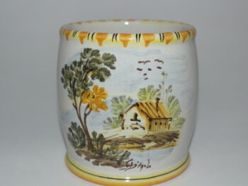 Portapenne in ceramica cm 10 panorama