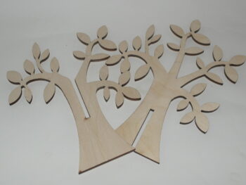 Albero della vita in legno doppio