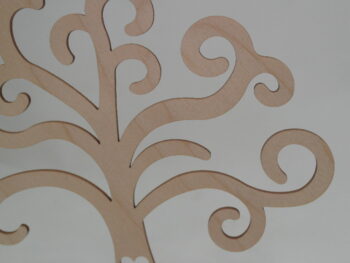 Albero della vita con piedino in legno