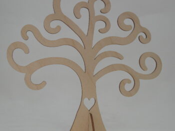 Albero della vita con piedino in legno