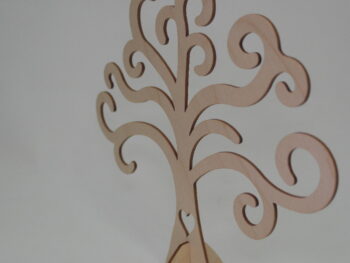 Albero della vita con piedino in legno