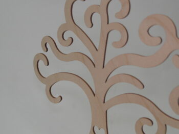 Albero della vita con piedino in legno