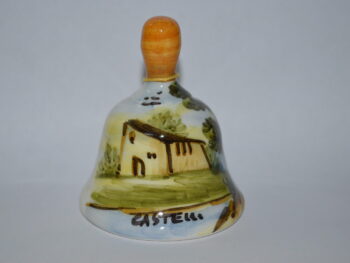 campanella in ceramica di castelli panorama
