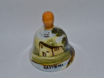 campanella in ceramica di castelli panorama