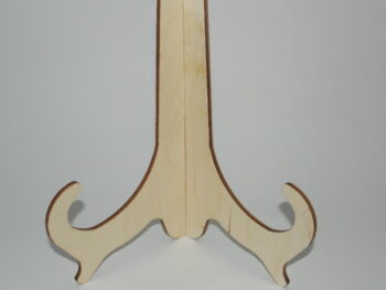 Cavalletto due pezzi in legno artigianale