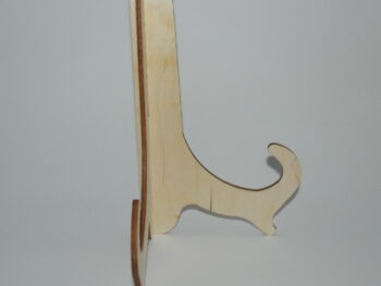 Cavalletto due pezzi in legno artigianale