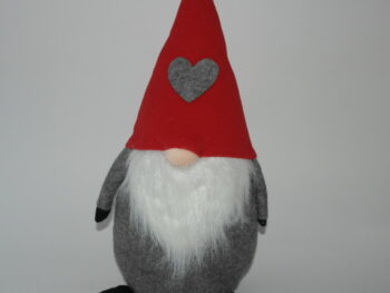 Gnomo fermaporta maschio in stoffa cm 45