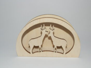 Portatovagliolo sagoma cervo