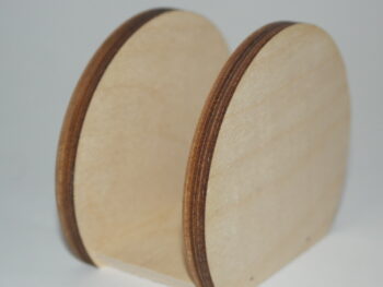 Portatovagliolo in legno tondo