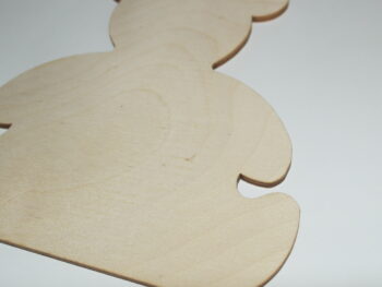 Sagoma in legno soggetto orso