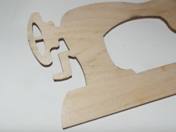 sagoma in legno macchina da cucire cm 20 x 14