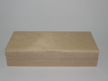 Scatola in legno artigianale 3 reparti