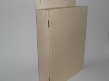 Scatola portachiavi in legno incisa a laser cm 22 x 28 x 5