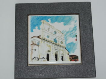 mattonella in ceramica personalizzata cm 10 x 10