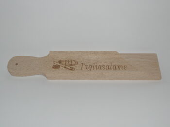 Tagliasalame in legno artigianale