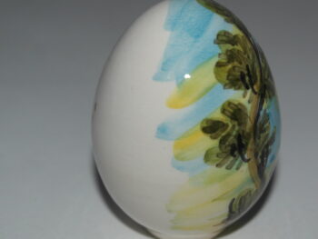 uovo in ceramica di castelli