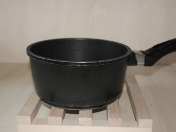 poggia pentola a listelli in legno cm 20 x 20