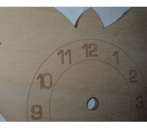 Orologio piccolo sagoma farfalla