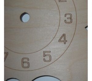 Orologio piccolo sagoma farfalla