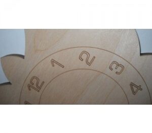 Orologio piccolo sagoma farfalla