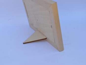 cornice in legno falda stretta