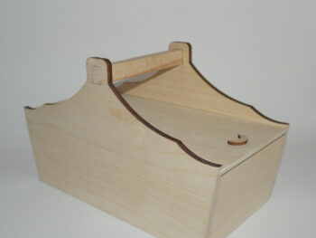 Porta ago e filo in legno.