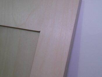 Portafotografie in legno di faggio. fascia larga