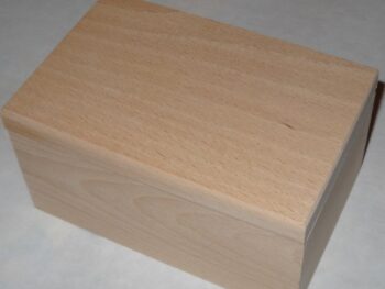 scatola in legno artigianale 7x14 legno