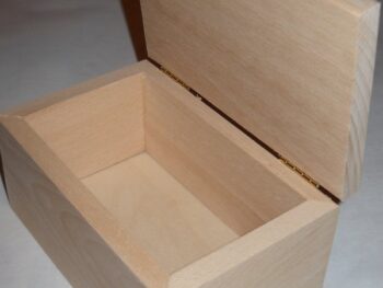 scatola in legno artigianale 7x14 legno