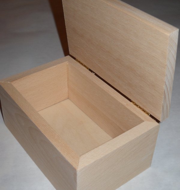 scatola in legno artigianale 7x14 legno