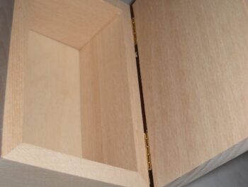 scatola in legno artigianale 7x14 legno