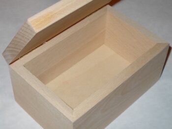 scatola in legno artigianale 7x14 legno