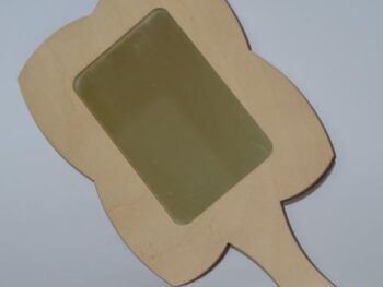 Specchio in legno artigianale