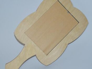 Specchio in legno artigianale