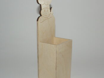 Portaposate in legno