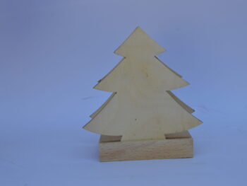 Portatovagliolo legno artigianale sagoma albero