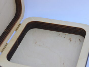 scatola in legno portaoggetti