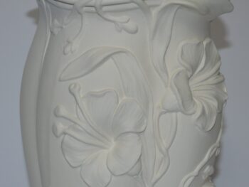 Vaso Liberty in terracotta bianca cm 33