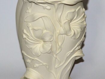 Vaso Liberty in terracotta bianca cm 33