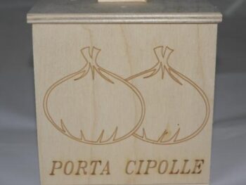 Porta cipolle legno
