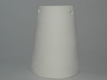 Tegola in terracotta bianca da decorare