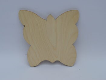 Sagoma farfalla in legno cm 2