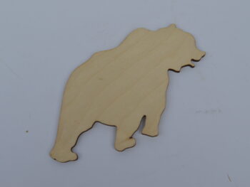 Sagoma orso in legno