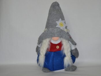 Gnomo fermaporta in stoffa